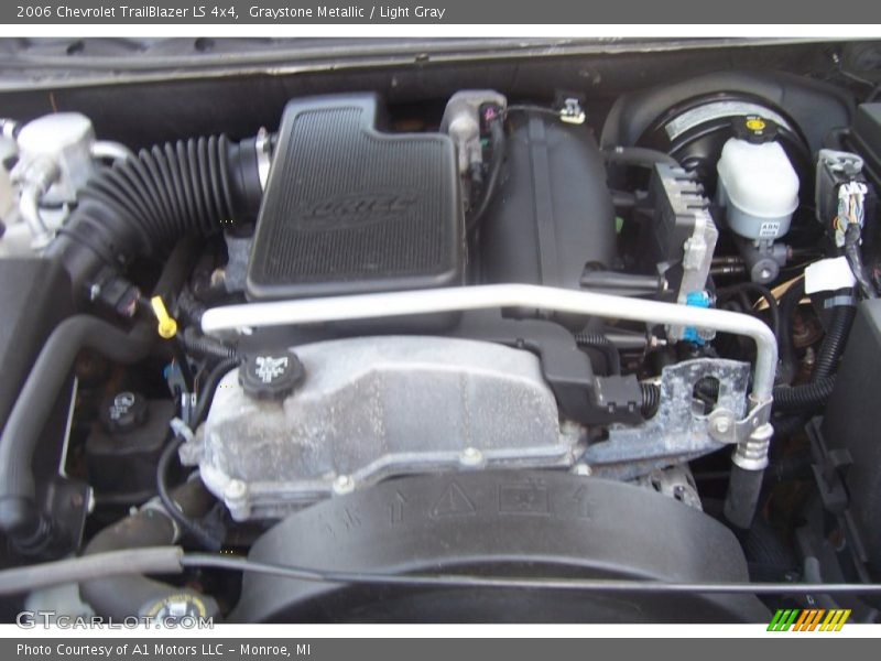 Graystone Metallic / Light Gray 2006 Chevrolet TrailBlazer LS 4x4