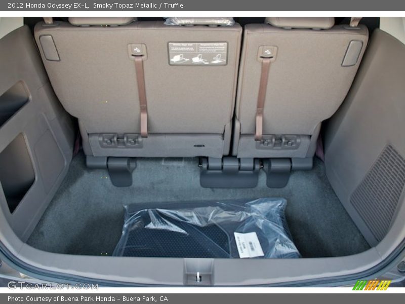 Smoky Topaz Metallic / Truffle 2012 Honda Odyssey EX-L