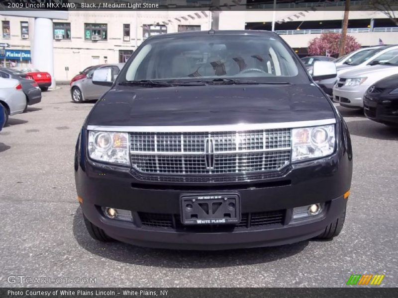 Black / Medium Light Stone 2009 Lincoln MKX AWD