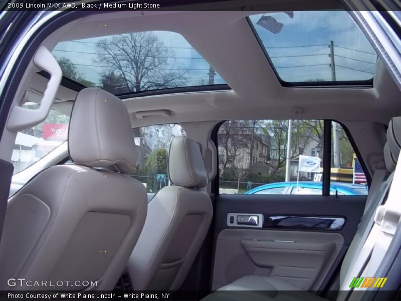 Black / Medium Light Stone 2009 Lincoln MKX AWD