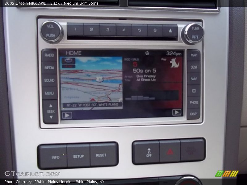 Black / Medium Light Stone 2009 Lincoln MKX AWD