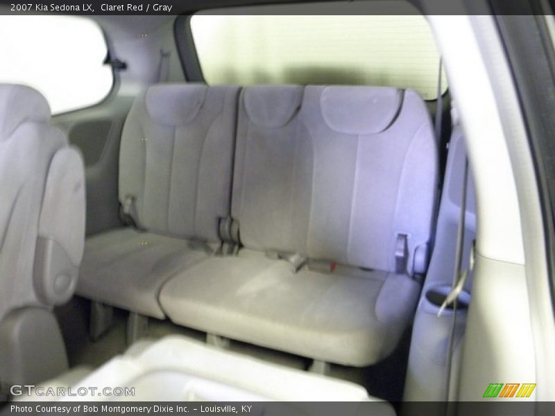 Claret Red / Gray 2007 Kia Sedona LX