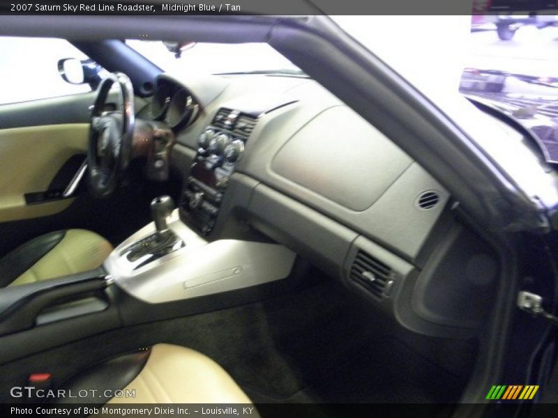 Midnight Blue / Tan 2007 Saturn Sky Red Line Roadster