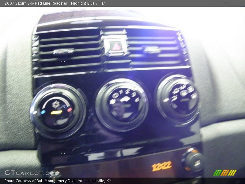 Midnight Blue / Tan 2007 Saturn Sky Red Line Roadster