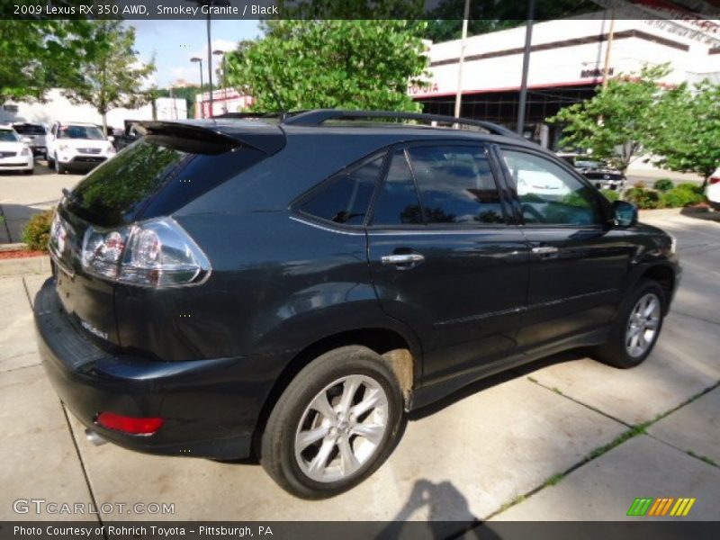 Smokey Granite / Black 2009 Lexus RX 350 AWD