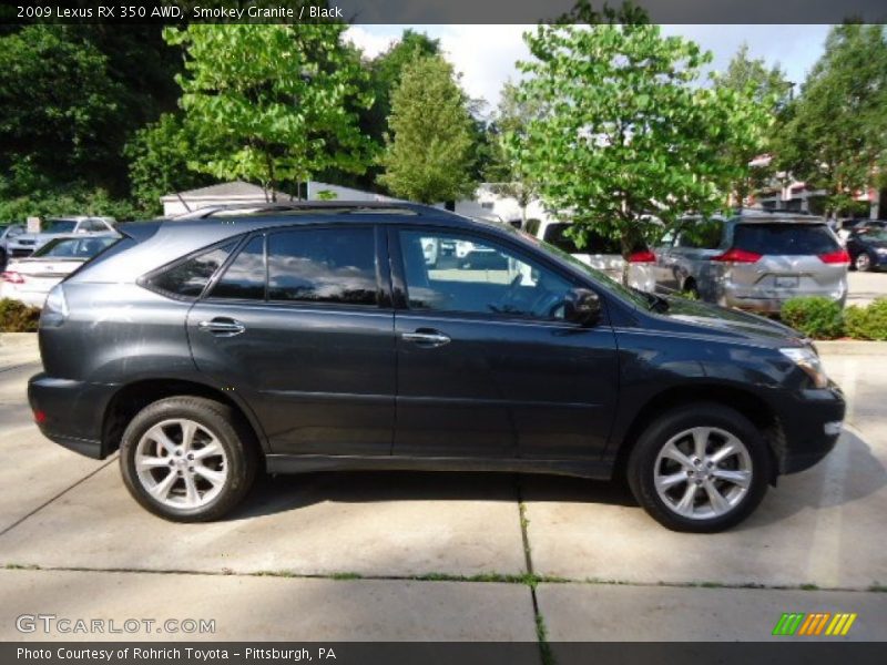 Smokey Granite / Black 2009 Lexus RX 350 AWD