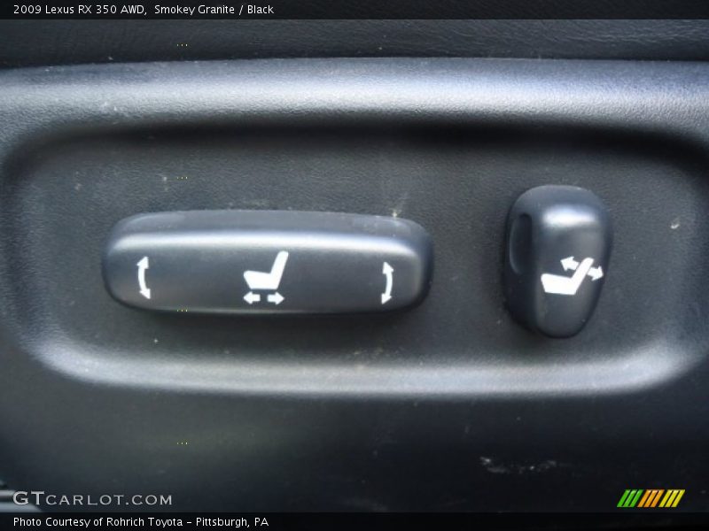 Smokey Granite / Black 2009 Lexus RX 350 AWD