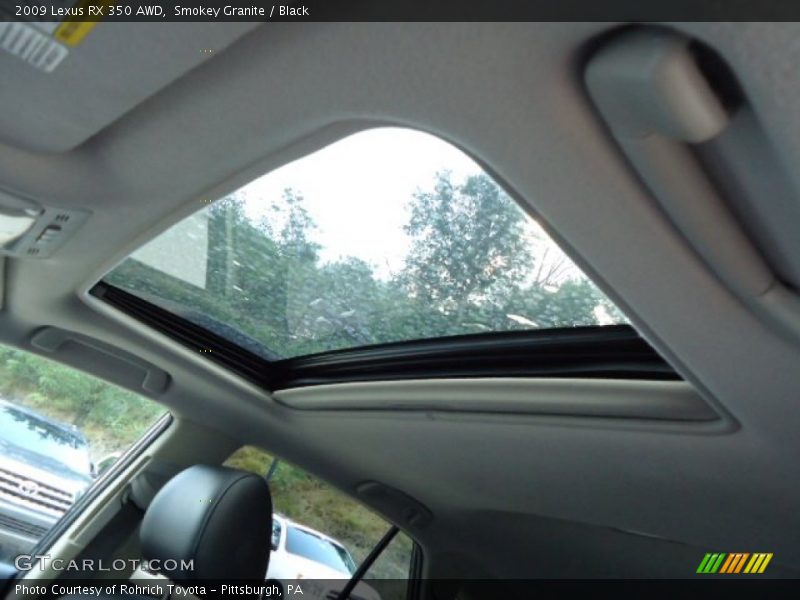 Smokey Granite / Black 2009 Lexus RX 350 AWD