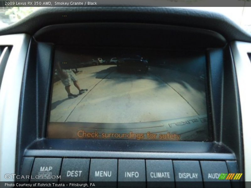 Smokey Granite / Black 2009 Lexus RX 350 AWD