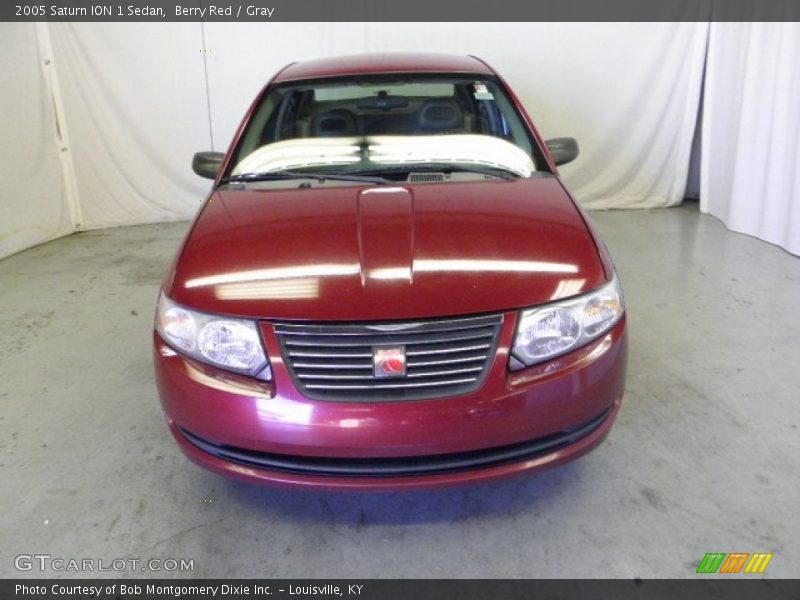 Berry Red / Gray 2005 Saturn ION 1 Sedan