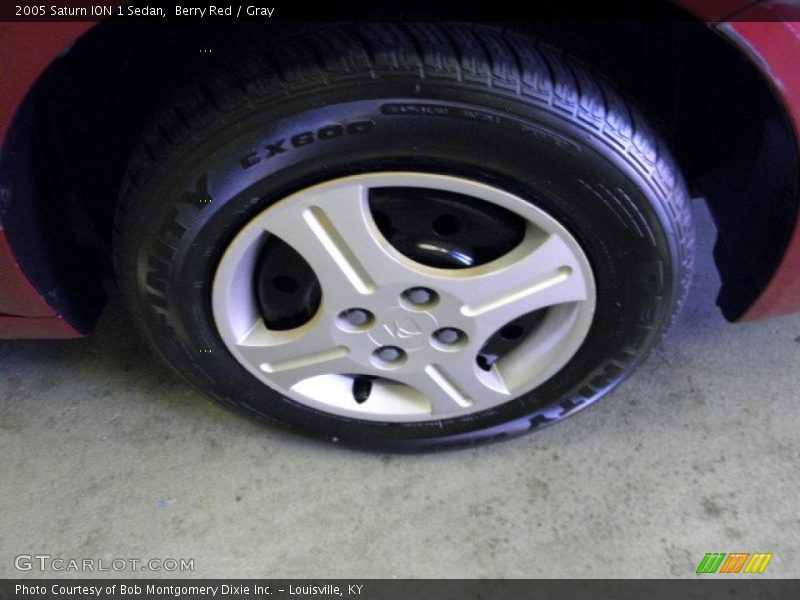 Berry Red / Gray 2005 Saturn ION 1 Sedan