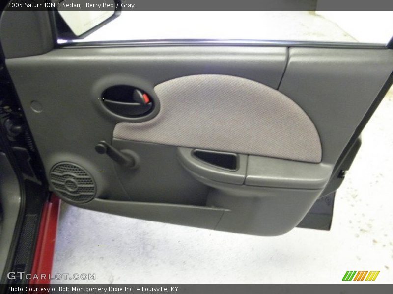 Berry Red / Gray 2005 Saturn ION 1 Sedan