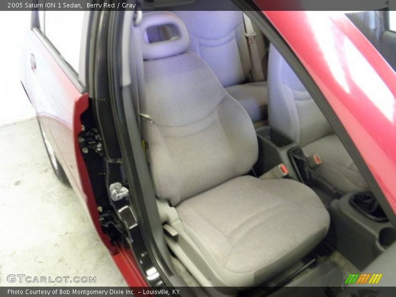 Berry Red / Gray 2005 Saturn ION 1 Sedan