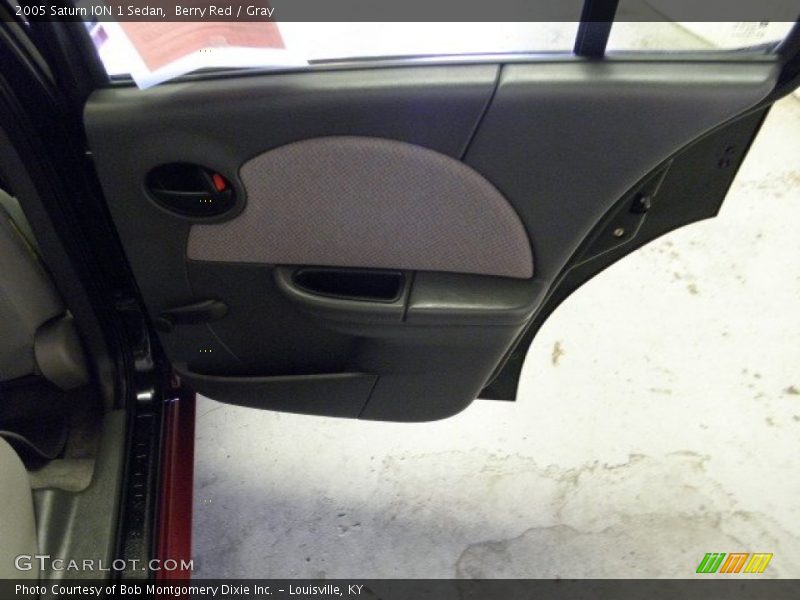 Berry Red / Gray 2005 Saturn ION 1 Sedan