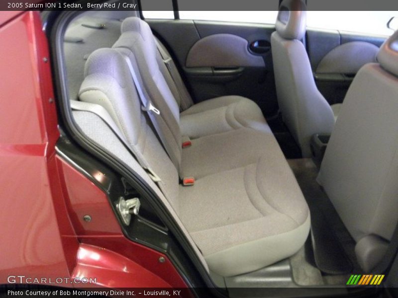Berry Red / Gray 2005 Saturn ION 1 Sedan