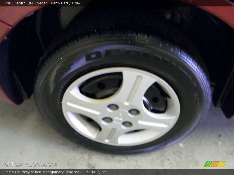 Berry Red / Gray 2005 Saturn ION 1 Sedan