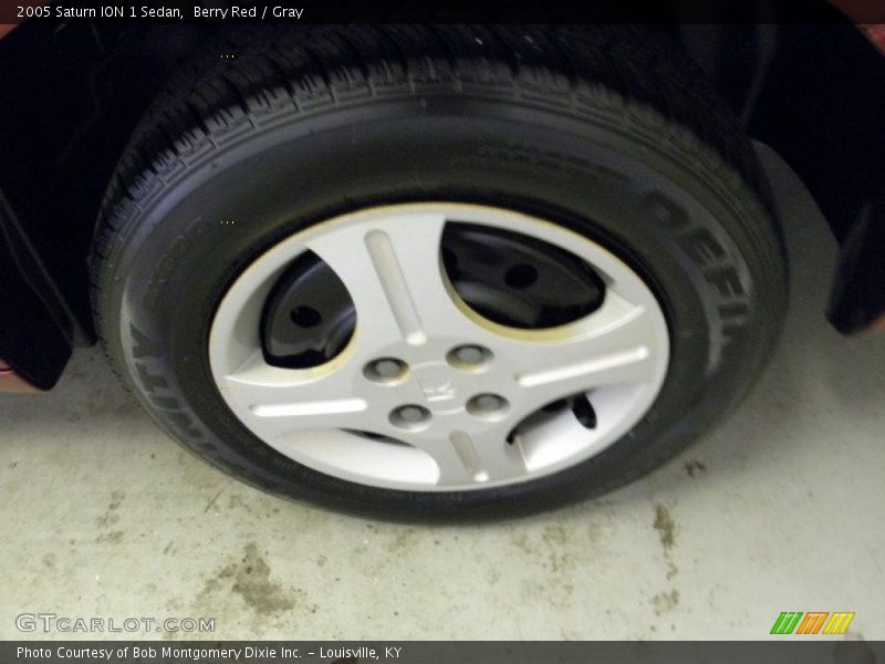 Berry Red / Gray 2005 Saturn ION 1 Sedan