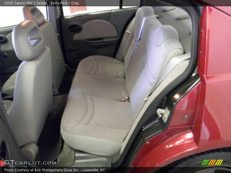 Berry Red / Gray 2005 Saturn ION 1 Sedan