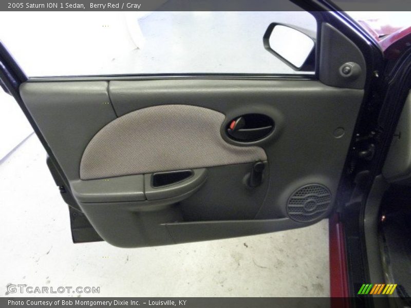 Berry Red / Gray 2005 Saturn ION 1 Sedan