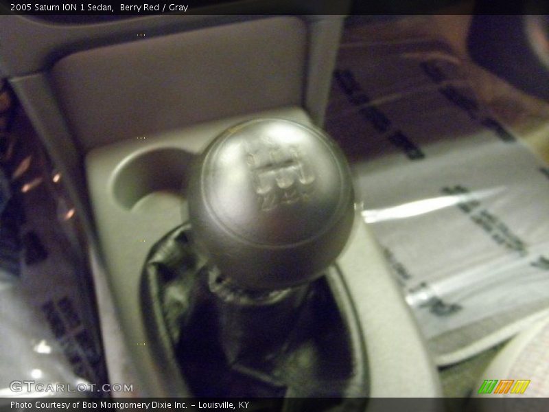 Berry Red / Gray 2005 Saturn ION 1 Sedan