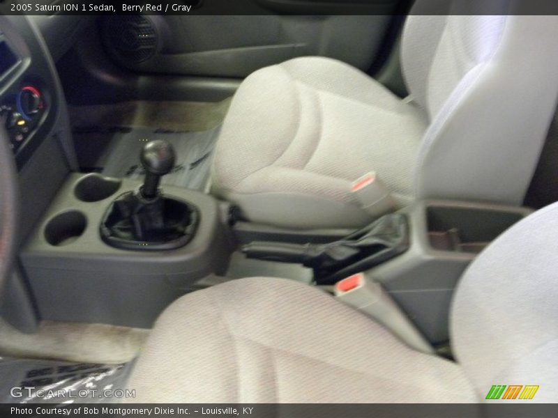Berry Red / Gray 2005 Saturn ION 1 Sedan