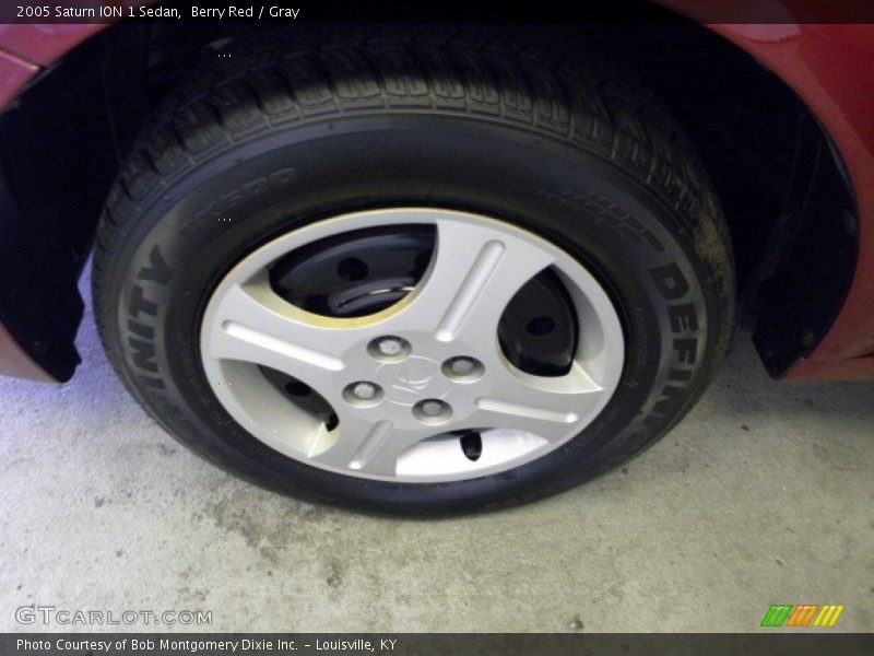 Berry Red / Gray 2005 Saturn ION 1 Sedan