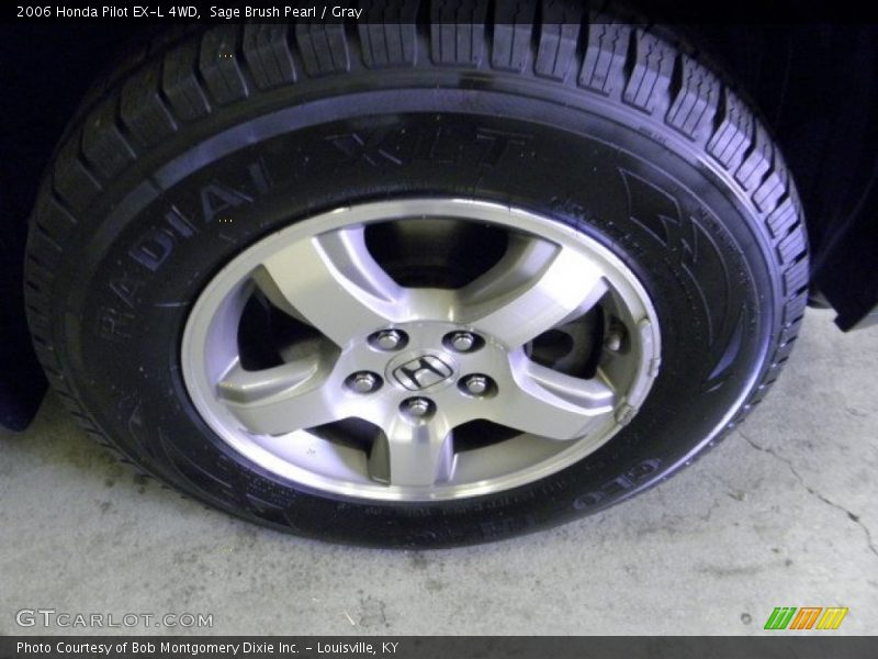 Sage Brush Pearl / Gray 2006 Honda Pilot EX-L 4WD