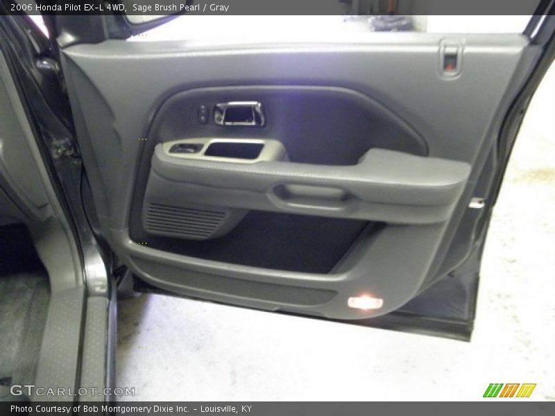 Sage Brush Pearl / Gray 2006 Honda Pilot EX-L 4WD