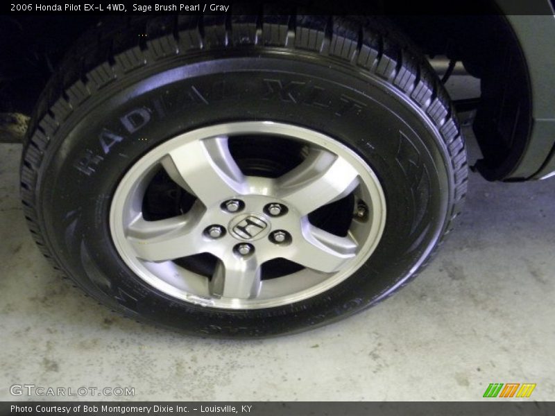 Sage Brush Pearl / Gray 2006 Honda Pilot EX-L 4WD