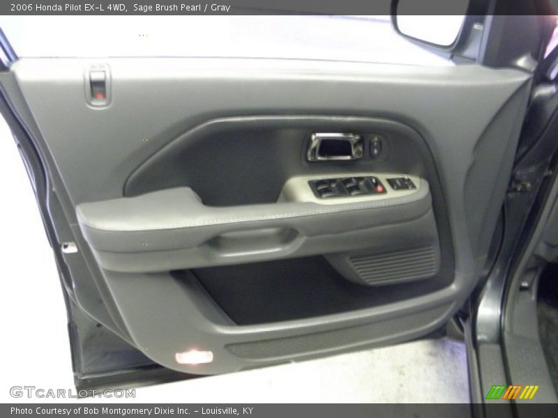 Sage Brush Pearl / Gray 2006 Honda Pilot EX-L 4WD