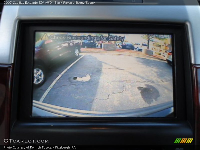 Black Raven / Ebony/Ebony 2007 Cadillac Escalade ESV AWD