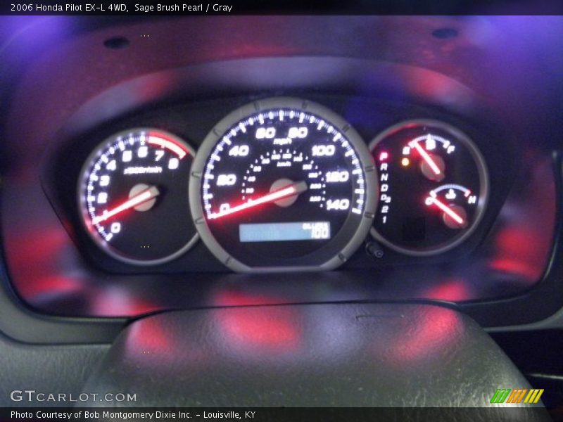 Sage Brush Pearl / Gray 2006 Honda Pilot EX-L 4WD