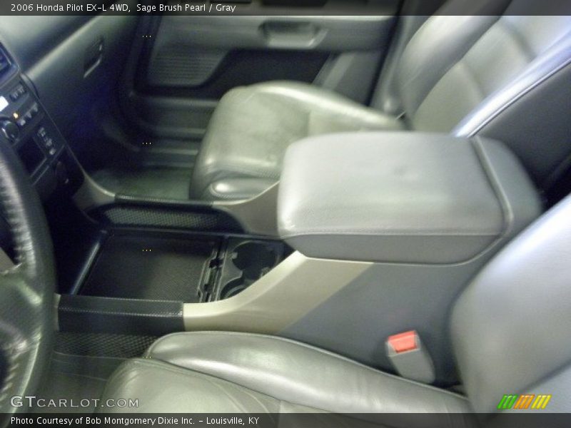 Sage Brush Pearl / Gray 2006 Honda Pilot EX-L 4WD
