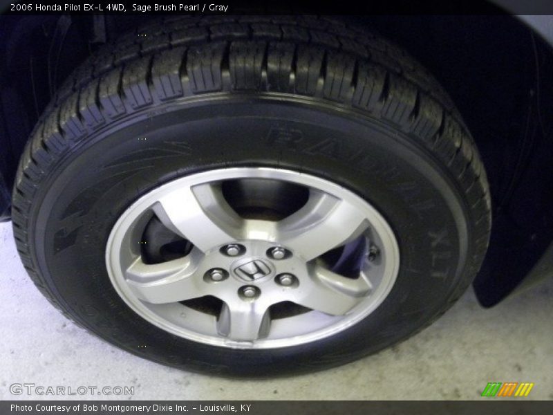 Sage Brush Pearl / Gray 2006 Honda Pilot EX-L 4WD