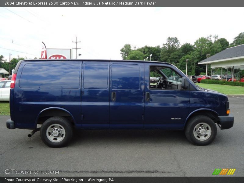 Indigo Blue Metallic / Medium Dark Pewter 2004 Chevrolet Express 2500 Cargo Van