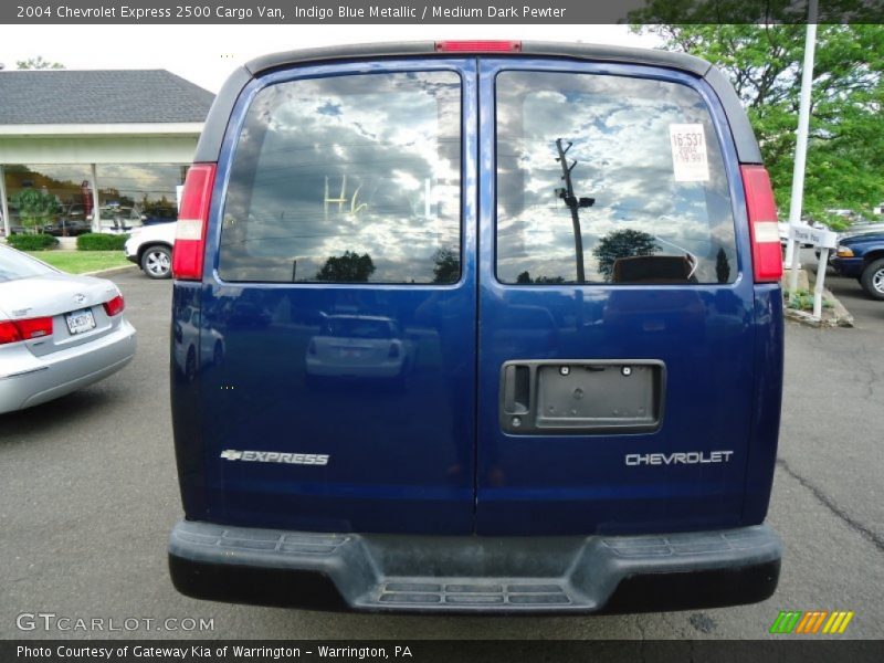 Indigo Blue Metallic / Medium Dark Pewter 2004 Chevrolet Express 2500 Cargo Van