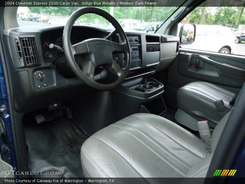 Medium Dark Pewter Interior - 2004 Express 2500 Cargo Van 