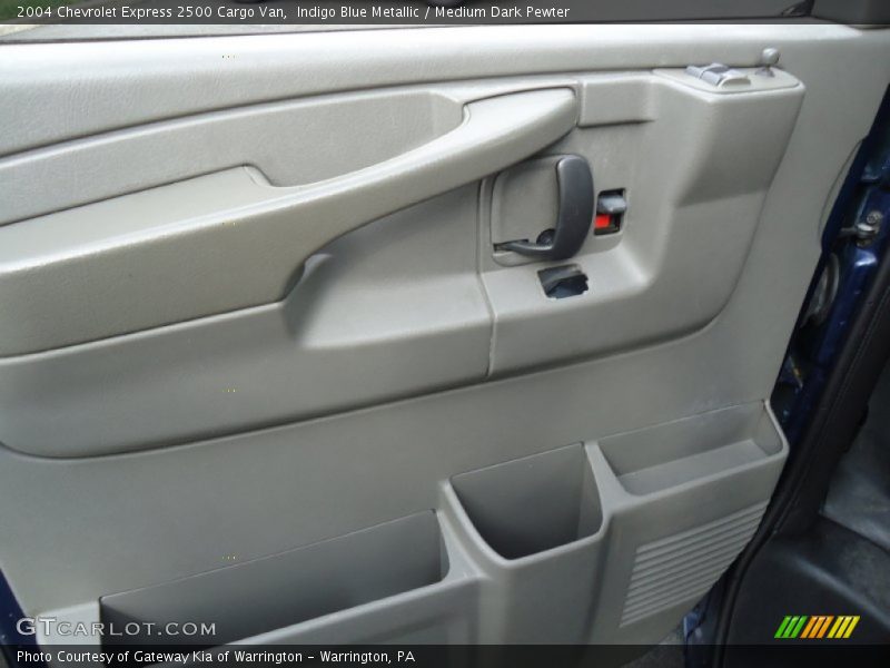 Indigo Blue Metallic / Medium Dark Pewter 2004 Chevrolet Express 2500 Cargo Van