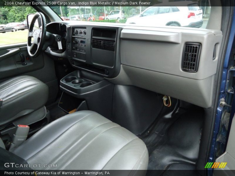 Indigo Blue Metallic / Medium Dark Pewter 2004 Chevrolet Express 2500 Cargo Van