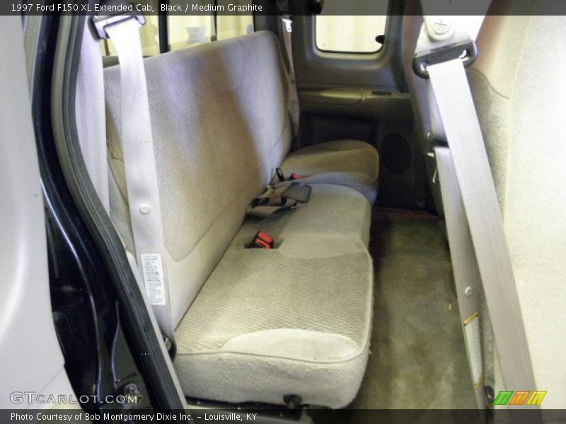 Black / Medium Graphite 1997 Ford F150 XL Extended Cab