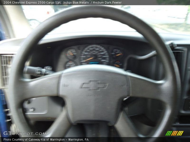 Indigo Blue Metallic / Medium Dark Pewter 2004 Chevrolet Express 2500 Cargo Van