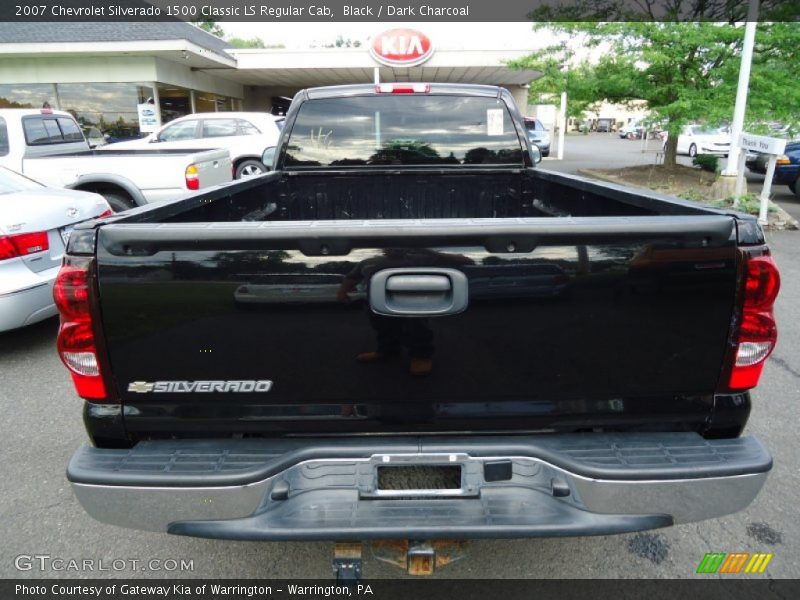 Black / Dark Charcoal 2007 Chevrolet Silverado 1500 Classic LS Regular Cab