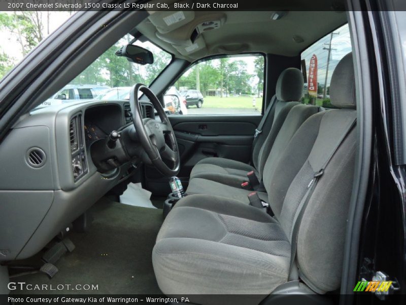 Front Seat of 2007 Silverado 1500 Classic LS Regular Cab