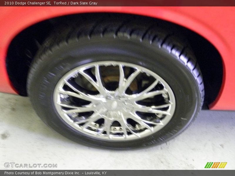 TorRed / Dark Slate Gray 2010 Dodge Challenger SE