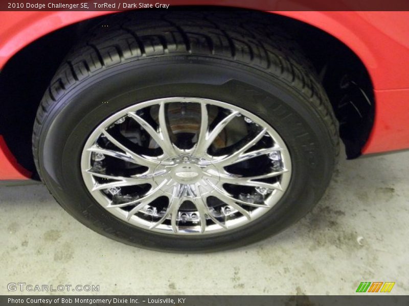 TorRed / Dark Slate Gray 2010 Dodge Challenger SE