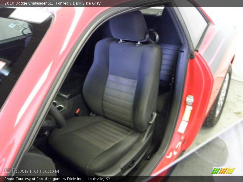 TorRed / Dark Slate Gray 2010 Dodge Challenger SE