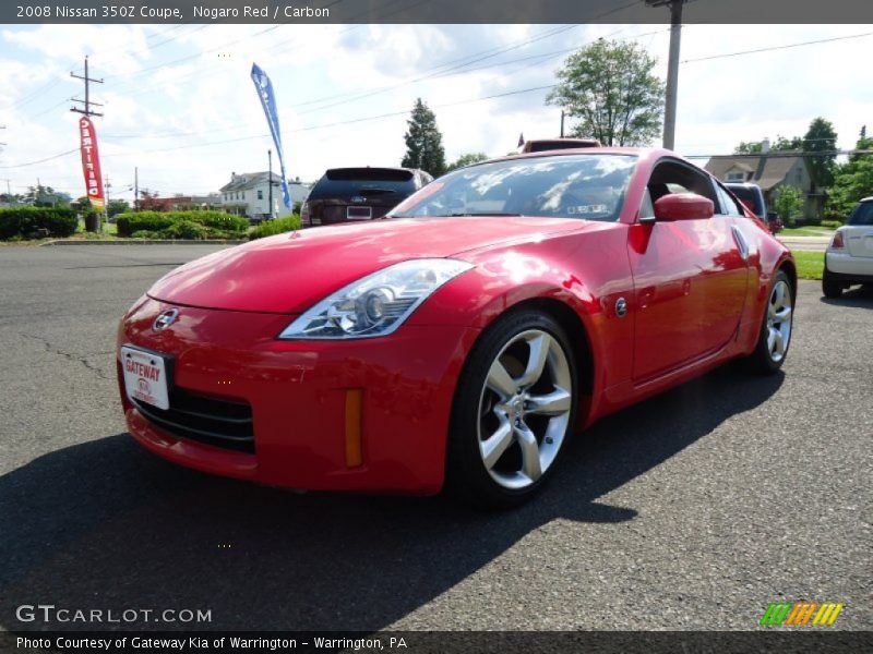 Nogaro Red / Carbon 2008 Nissan 350Z Coupe