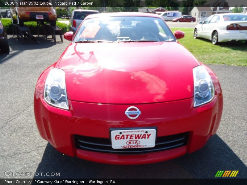 Nogaro Red / Carbon 2008 Nissan 350Z Coupe