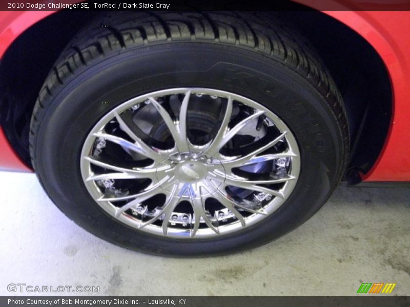 TorRed / Dark Slate Gray 2010 Dodge Challenger SE