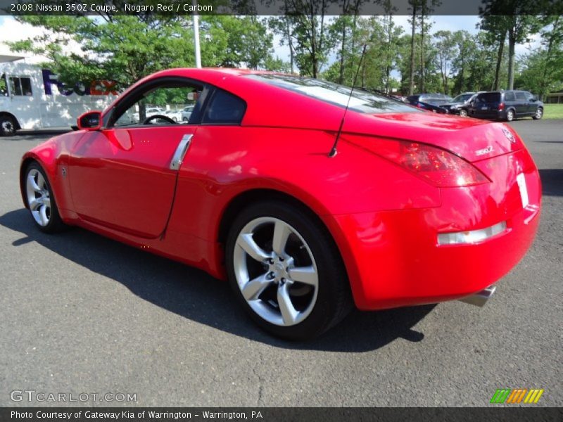 Nogaro Red / Carbon 2008 Nissan 350Z Coupe